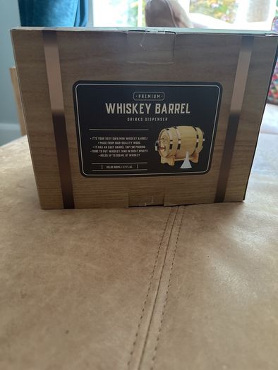 Whiskey Barrel Drink Dispenser