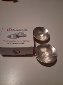 Silverette - silver nursing cups