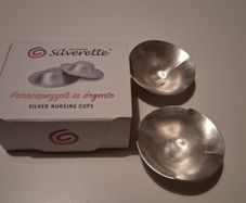 Silverette - silver nursing cups