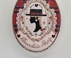 Flower Knows Chocolate Wonder Shop Embossed Blush in 03 Tartan Coat