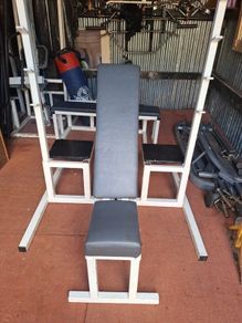 Incline bench or  shoulder bench press