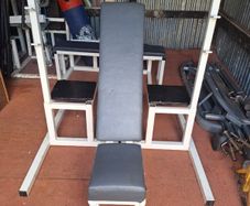 Incline bench or  shoulder bench press