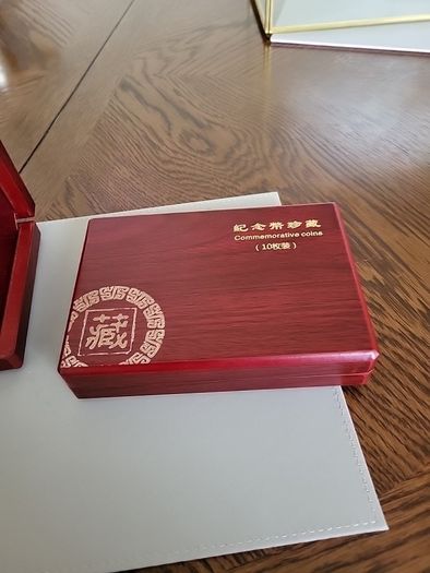 Coin collectors wooden boxes
