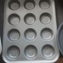 Bakeware/Chicago Metallic 12 Hole Mini Muffin Tin with Loose Bases/Cupcake Tray/Two Sponge Cake Trays/Cooling Rack .. Price is Now 33.00euro all 5 pieces Image 3