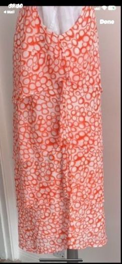 dress Jensen brand size 12 coral & white dress size 12