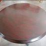Cast Iron Solid Wood Table Image 2