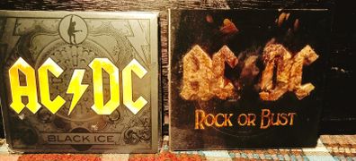 AC/DC . Black Ice And Rock Or Bust. Cds.