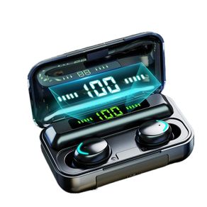 Wireless Bluetooth In Earphone Earbuds With Charging Case F9 Smile