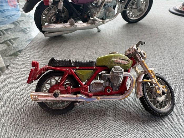 Vintage 1970s Polistil DieCast Motorcycle Collection. 5 Models. Made in Italy