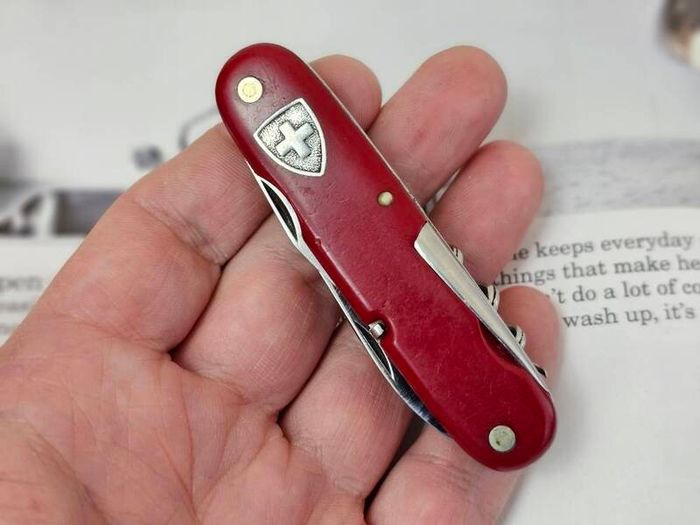 1940s Swiss Army Officier Knife Wengerinox Retired 82mm Model Rare Collectable