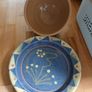 Glazed Stoneware Butter Dish Image 3