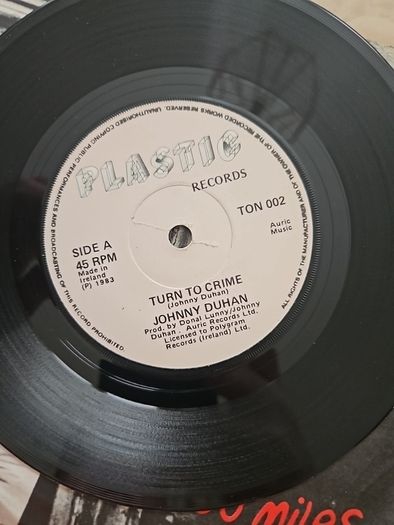 Johnny Duhan 7" (Irish) - Turn To Crime