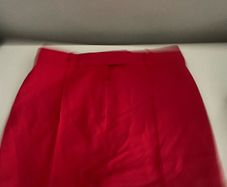 Red skirt