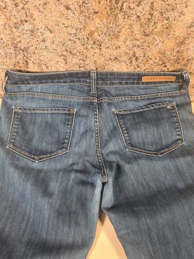womens TOMMY HILFIGER ROME straight fit jeans stretchy blue denim  size W 32 L 32