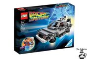 LEGO Back To The Future 21103 The DeLorean Time Machine Rare Spelling Error Misprint Version Brand New Sealed Retired Product