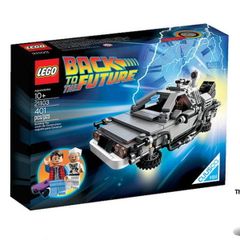LEGO Back To The Future 21103 The DeLorean Time Machine Rare Spelling Error Misprint Version Brand New Sealed Retired Product