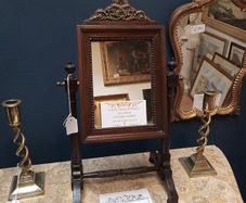 French Empire table top mirror.