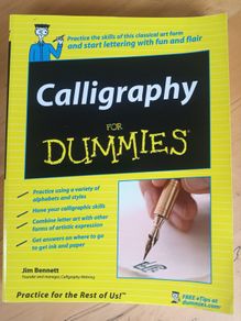 Calligraphy For Dummies Book