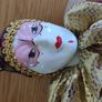 Vintage Porcelain Clown Doll Figurine,Display Figurine,Cute Clown,Doll Clown,Display Clown,Pretty Clown Doll,Decorative Clown Figurine Image 3