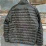 Uniqlo mens olive down jacket ultra light Large Image 2