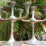 Karl Johan Ottesen, a pair of Silver 830 Candelabras, Norway (SILVER 830) Image 10