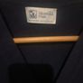 Dark Navy 100% cashmere sleeveless cardigan Image 2