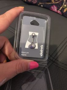new titanium belly bar rrp 15E