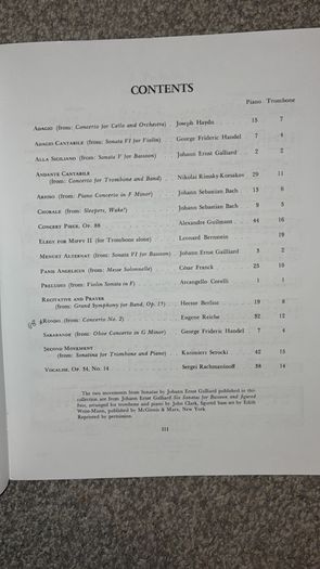 Solos for the Trombone Player by Henry C Smith