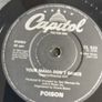 Poison. Your mama don't dance picture sleeve vinyl record in vg condition Image 2