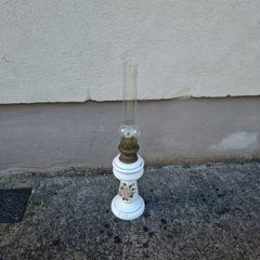 Old ceramic oil lamp