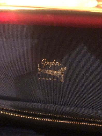 Vintage red bag