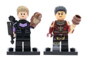 Lego Marvel Collectable Minifigures Series 2 Hawkeye and Echo