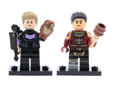 Lego Marvel Collectable Minifigures Series 2 Hawkeye and Echo