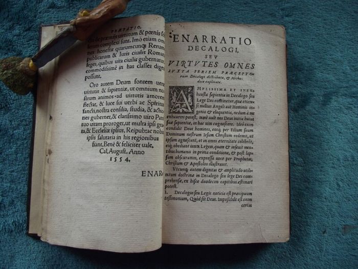 Regulae Vitae, Virtutum Descriptiones Methodicae - David Chytraeus - Published By Witebergae 1565