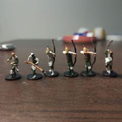 Dungeons and Dragons Half Sized Miniatures