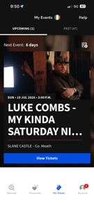 Luke Combs Slane Ticket Swap