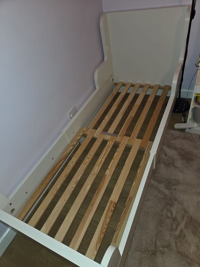 Ikea extendable children's bed.