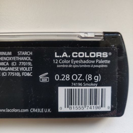 Brand New 12 colour eyeshadow palette, L.A. Colors