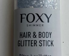 Foxy Hair and Body Silver Glitter Stick