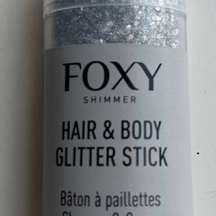 Foxy Hair and Body Silver Glitter Stick