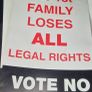 1995 divorce referendum posters. Image 2