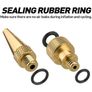 DUNLOP Bicycle Valve Adapter Set, 14 pieces Image 5