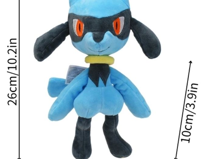 Pokemon Riolu 26cm stuffed plush toy