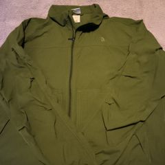 The North Face, MEN jacket, 100% nylon, size L, color khaki