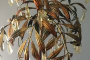 Gold leaf Candle holder