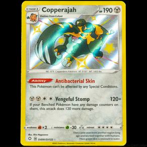 Copperajah SV091/SV122 Baby Shiny Vault Holo Rare Shining Fates Sword Shield Pokemon Card