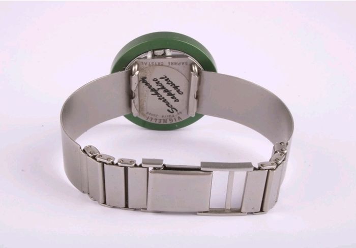 Pierre Junod Vignelli Halo Watch Interchangable Rings x3