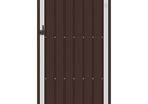 Garden Shed Brown 87x98x159 cm Galvanised Steel