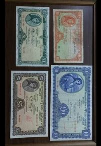Lady Lavery Banknote Set Ireland 1 to 10 pound