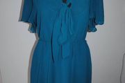 Redherring midi dress Blue-green  size UK14 EU42 Postage included